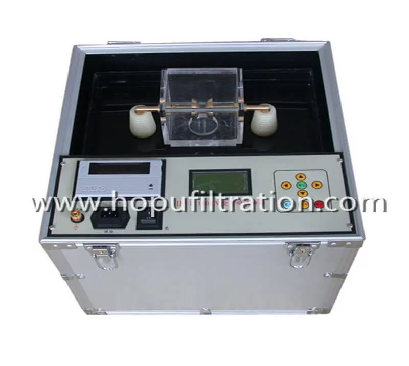 Transformer Oil Tester,oil breakdown voltage dielectric strength testing Set