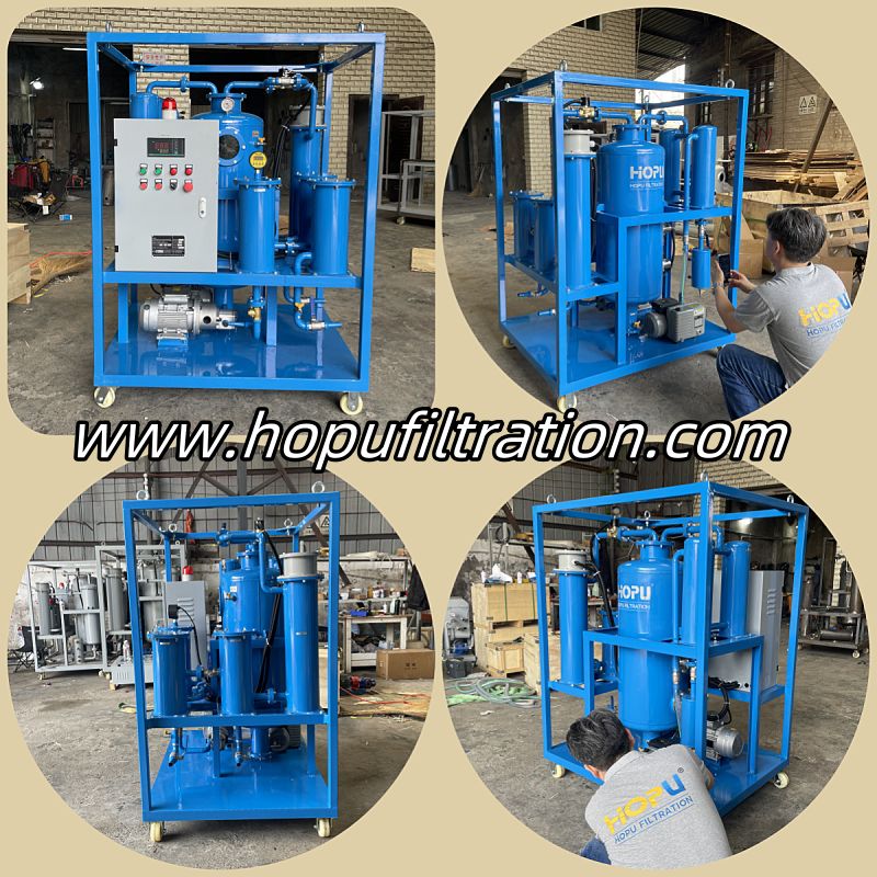 New Designed Single Stage Vacuum Insulation Oil Purifier