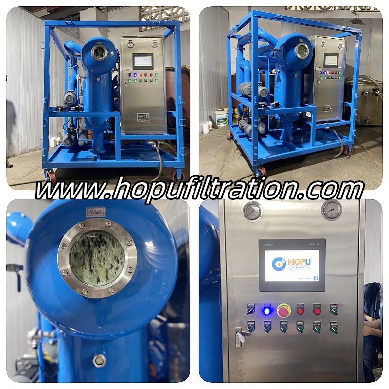 Stainless Steel Transformer Oil Dehydration System