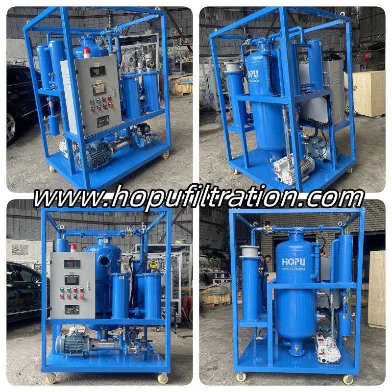 Single Stage Vacuum Insulation Transformer Oil Filtration Machine