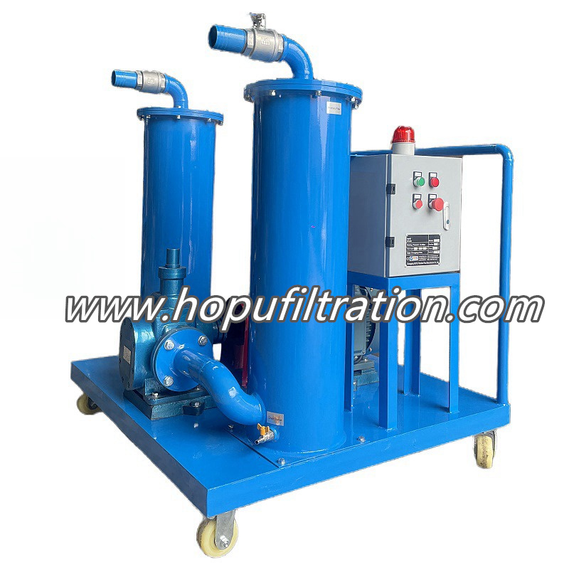 Hydraulic Lube Oil Filter Cart, Used Oil Filtration Machine