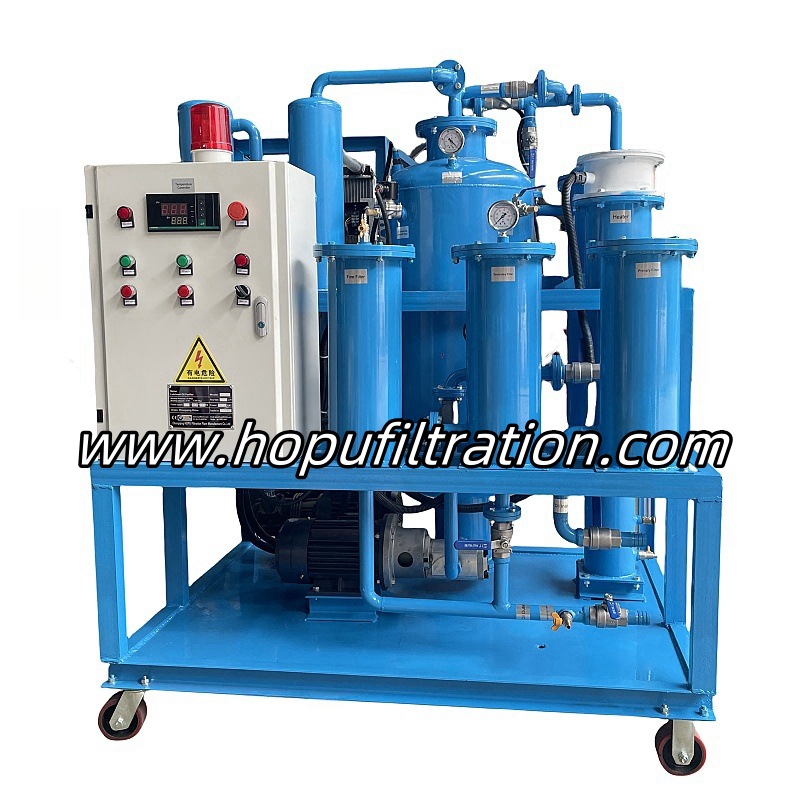 New Hydraulic Lube Oil Purifier with Automatic Defoaming Unit