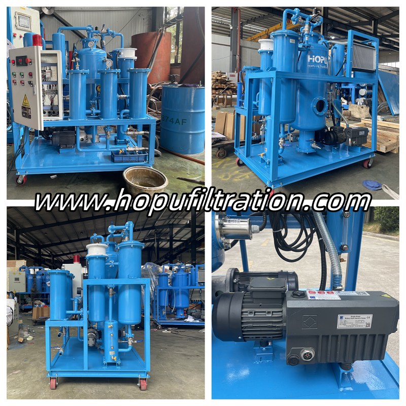 New Hydraulic Lube Oil Purifier with Automatic Defoaming Unit