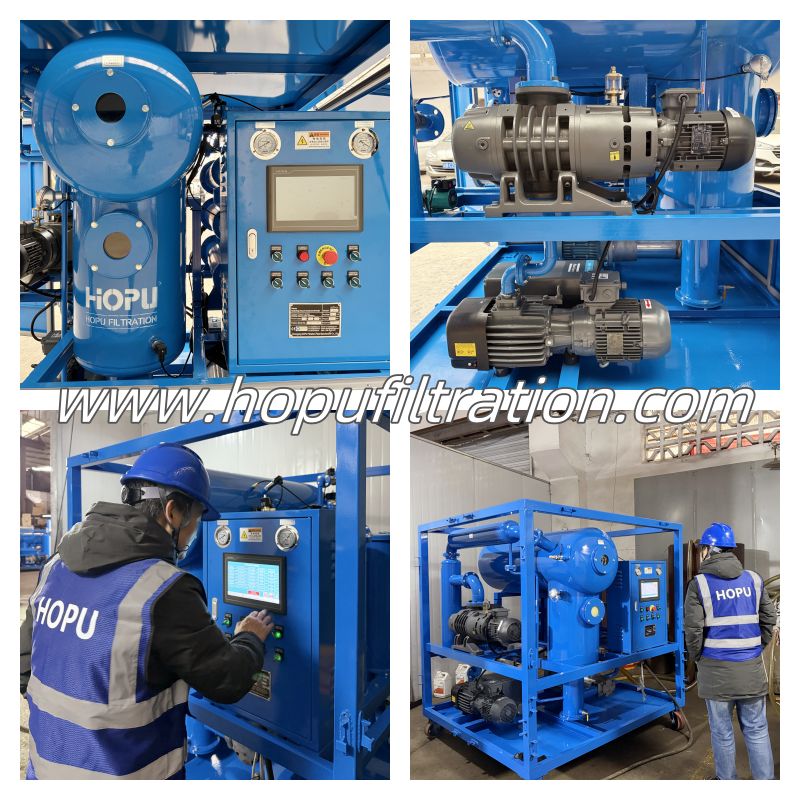 Fully Automatic Insulation Transformer Oil Purification and Filtration Machine