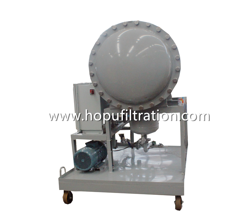 Explosion-proof hydraulic unit for a pelletizing plant.